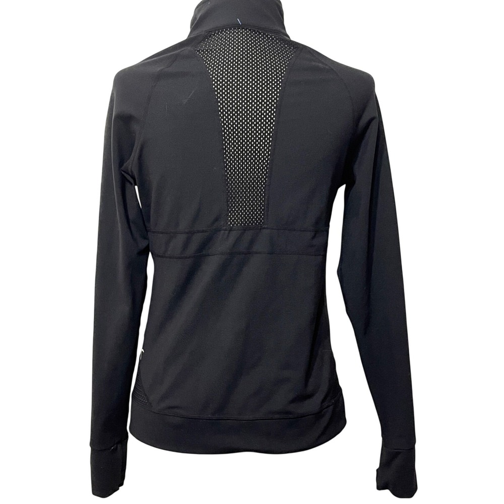 ZYIA ACTIVE Womens Black Full Zip Athletic‎ Jacket Mesh Detail  Size M - Picture 2 of 6